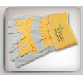 2-Tone Split Cowhide Working Gloves